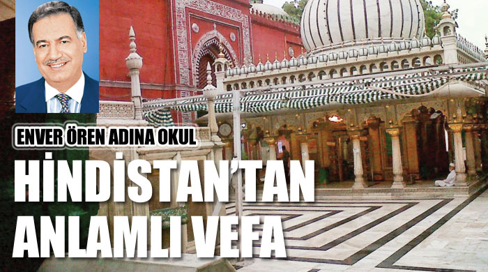 Hindistan'dan anlamlı vefa Hindistan'dan anlamlı vefa