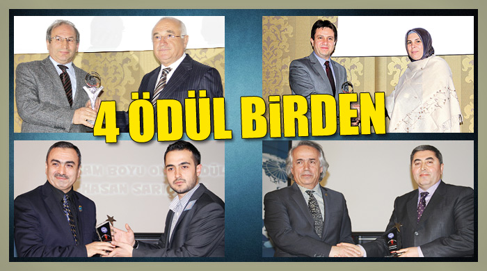 4 ödül birden