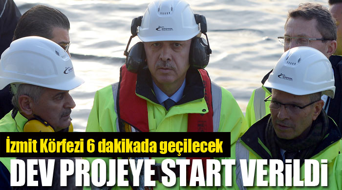 Başbakan, dev projenin temelini attı