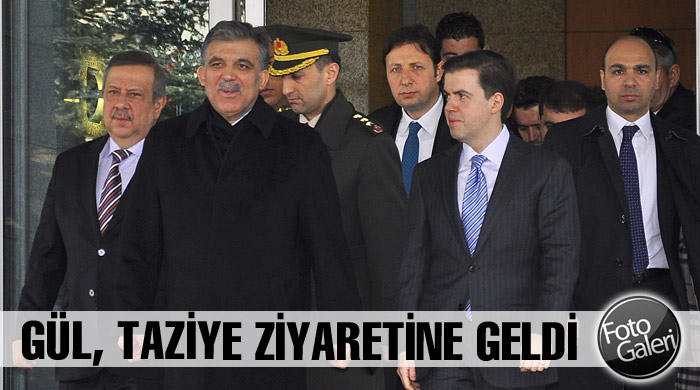 Cumhurbaşkanı Gül taziye ziyaretine geldi Cumhurbaşkanı Gül taziye ziyaretine geldi