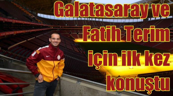 Sneijder: Galatasaray, Türkiye&#039;nin en iyi kulübü