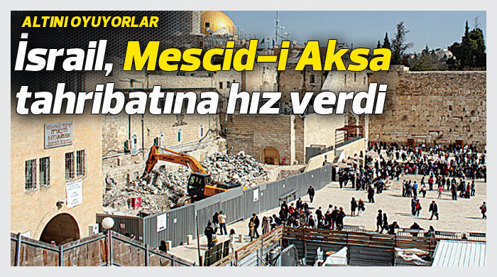 Mescid-i Aksa İsrail&#039;in hedefinde
