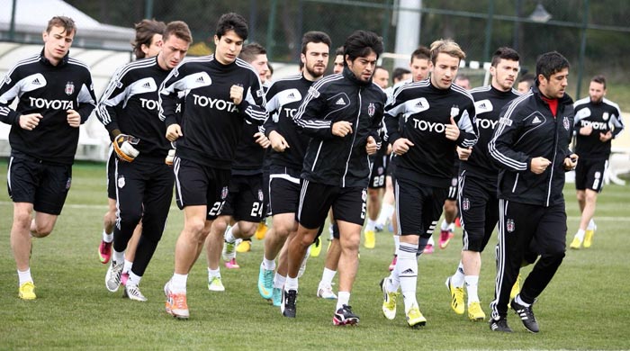 Beşiktaş, Trabzon maçı hazırlıklarını tamamladı