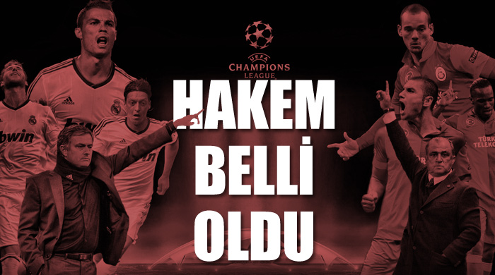 R.Madrid-G.Saray maçının hakemi belli oldu R.Madrid-G.Saray maçının hakemi belli oldu