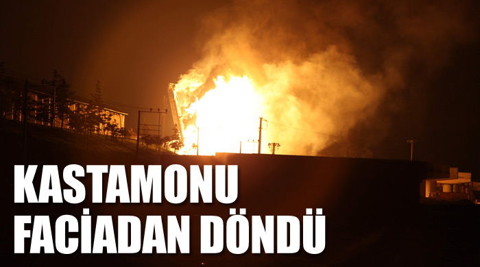 Kastamonu&#039;da doğalgaz patlaması