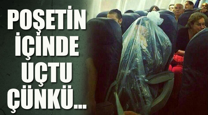 Uçakta bir garip yolcu