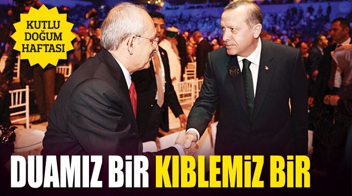 Duamız bir kıblemiz bir