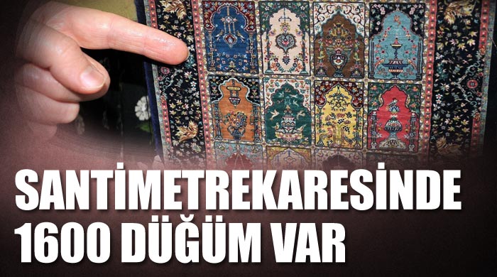Santimetrekaresinde 1600 düğüm var