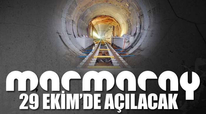 Marmaray 29 Ekim'de açılıyor Marmaray 29 Ekim'de açılıyor