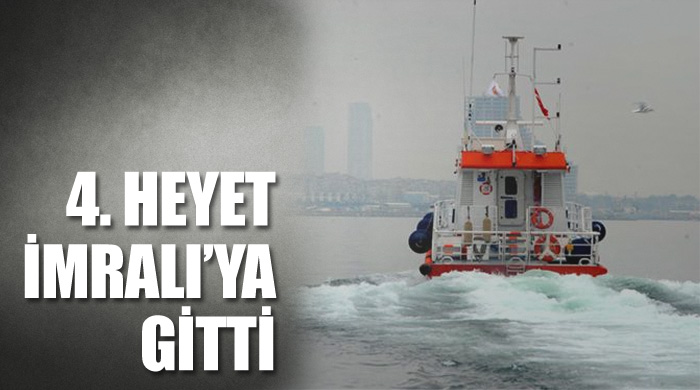 4. Heyet İmralı'ya gitti 4. Heyet İmralı'ya gitti