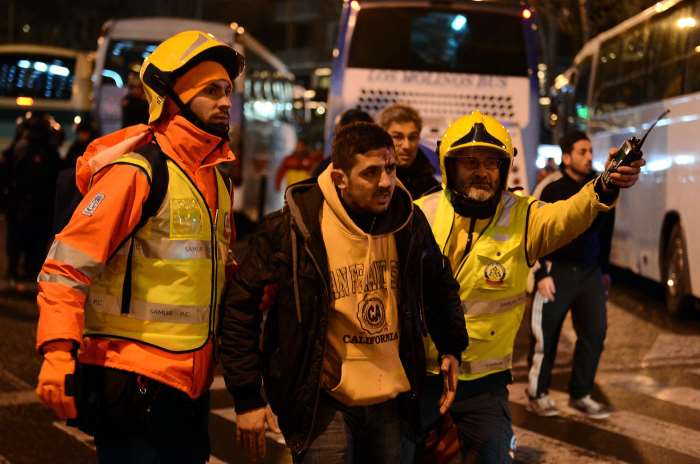 Madrid: Maçın ardından olaylar çıktı