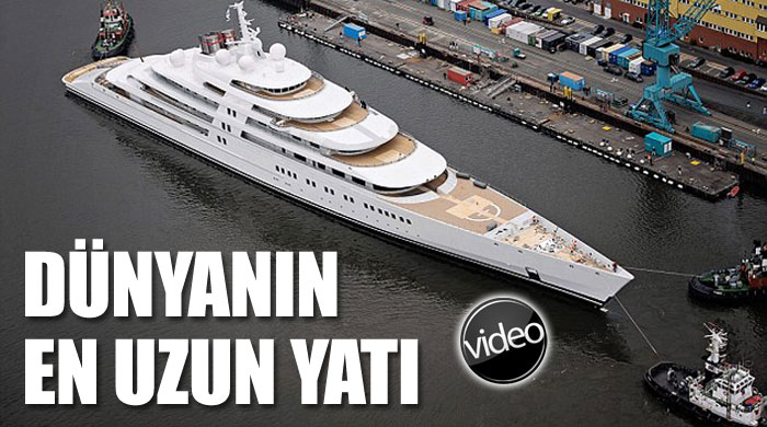 Dünyanın en uzun yatı inşa edildi Dünyanın en uzun yatı inşa edildi