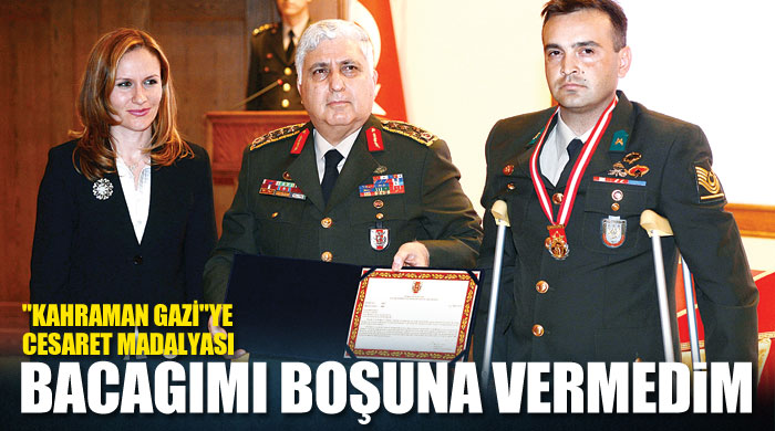 Bacağımı boşuna vermedim Bacağımı boşuna vermedim