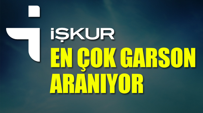 En çok garson aranıyor
