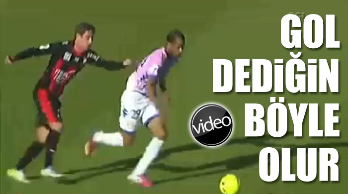 Gol dediğin böyle olur