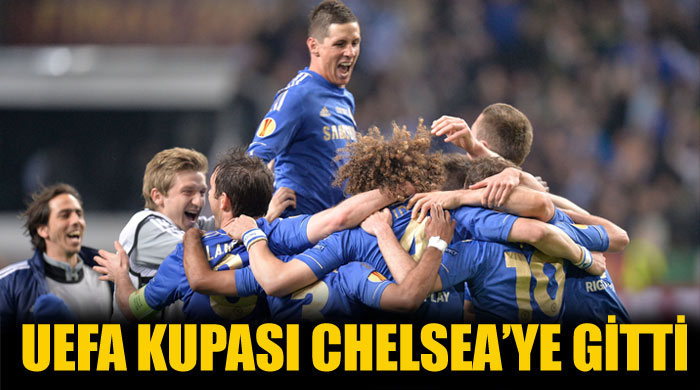 UEFA kupasını Benfica'yı 2-1 yenen Chelsea kazandı