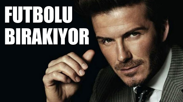 David Beckham futbolu bırakıyor