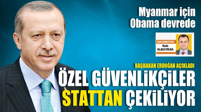 Özel güvenlikçiler stattan çekiliyor