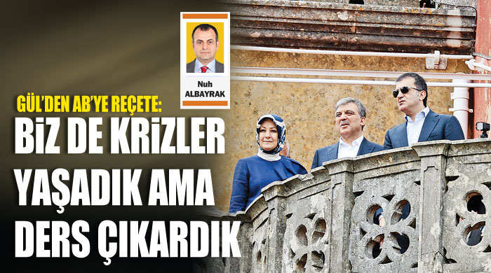 Biz de krizler yaşadık ama ders çıkardık Biz de krizler yaşadık ama ders çıkardık