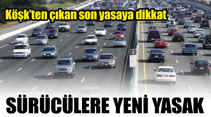 Sürücülere sigara yasağı Sürücülere sigara yasağı