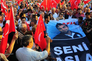 CHP'lilerden Gezi protestosu CHP'lilerden Gezi protestosu