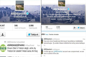 ABD Büyükelçiliği'nden Twitter açıklaması ABD Büyükelçiliği'nden Twitter açıklaması
