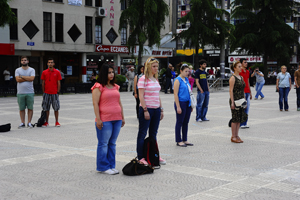 Duran Adam eylemi Samsun'da Duran Adam eylemi Samsun'da