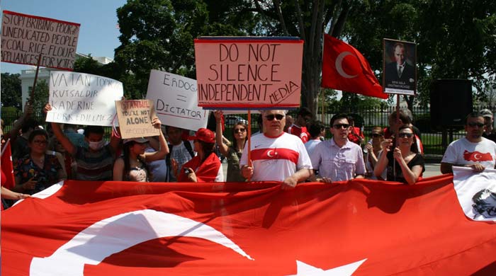 ABD&#039;deki Gezi Parkı protestosuna Ermeniler&#039;den destek