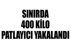 Suriye sınırında muhalifler 400 kilo patlayıcı ele geçirdi Suriye sınırında muhalifler 400 kilo patlayıcı ele geçirdi