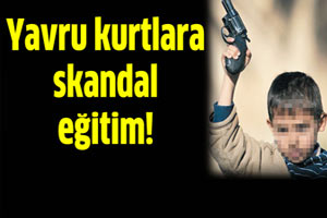 İzci kampında çocuklara skandal eğitim İzci kampında çocuklara skandal eğitim