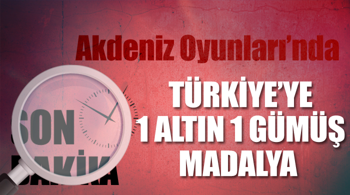 Akdeniz Oyunları'nda ilk altın madalya geldi Akdeniz Oyunları'nda ilk altın madalya geldi