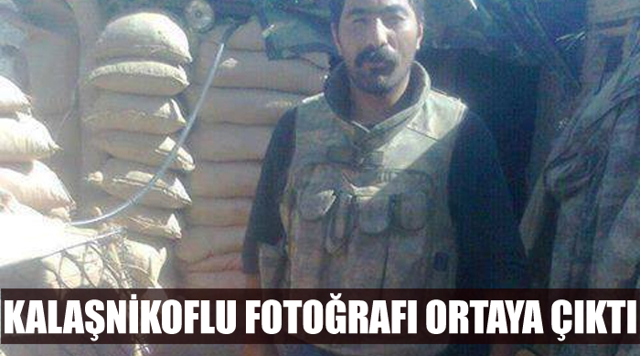 Ethem Sarısülük'ün kalaşnikoflu fotoğrafı kafa karıştırdı