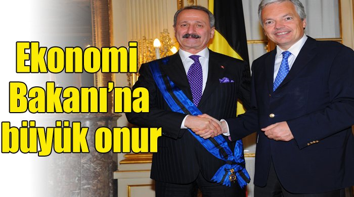 Bakan Çağlayan'a büyük onur