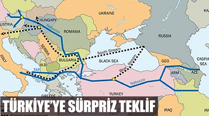 Nabucco'yu eleyen gruptan Türkiye'ye ortaklık teklifi Nabucco'yu eleyen gruptan Türkiye'ye ortaklık teklifi