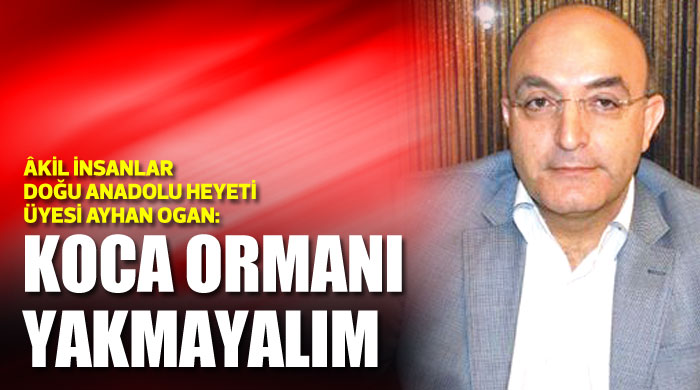 Küçük bir kıvılcımla koca ormanı yakmayın