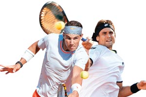 Nadal, Ferrer finali Nadal, Ferrer finali