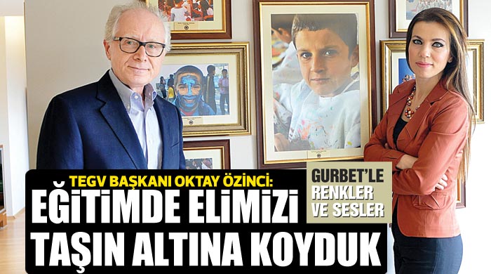 Oktay Özinci, 'Eğitimde elimizi taşın altına koyduk'