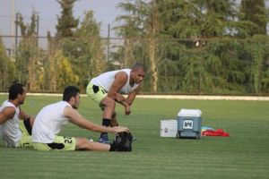 Denizlispor&#039;un yeni golcüsü Kahe, ilk idmana çıktı