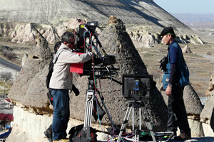 Kapadokya&#039;ya film platosu kuruluyor