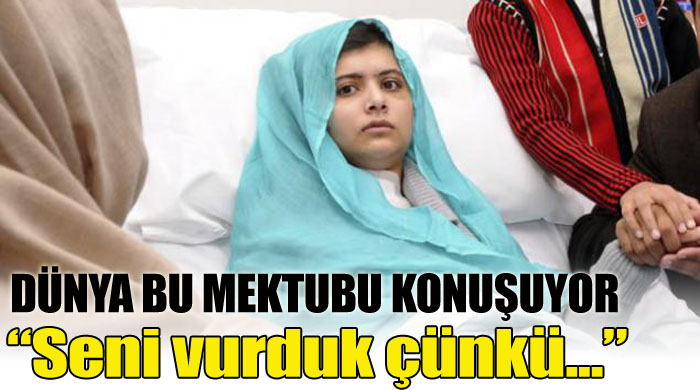 Taliban'dan Malala'ya çarpıcı mektup Taliban'dan Malala'ya çarpıcı mektup