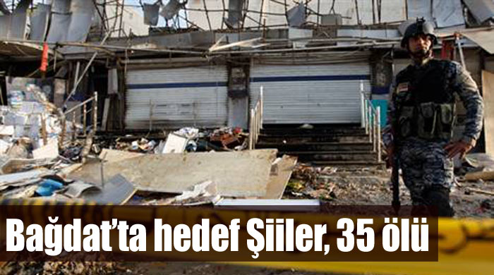Bağdat&#039;ta Şiiler&#039;e 9 bomba, 35 ölü 