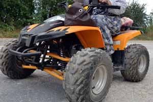 ATV sulama kanalına uçtu, 1 ölü