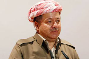 Barzani 4 ülkedeki Kürtler'e seslendi Barzani 4 ülkedeki Kürtler'e seslendi