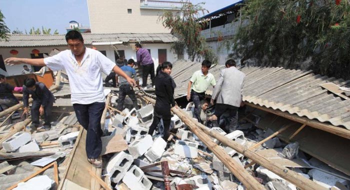 Çin&#039;de 6,6&#039;lık deprem, 47 ölü