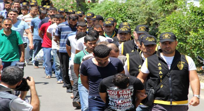 33 Kontör dolandırıcısı yakalandı
