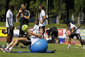 Beşiktaşlı futbolcular stres attı Beşiktaşlı futbolcular stres attı