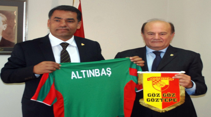 Göztepe başkanından Karşıyaka ziyareti
