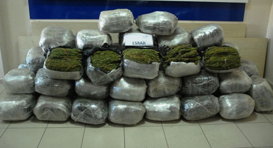 272 kilogram uyuşturucu ele geçirildi 272 kilogram uyuşturucu ele geçirildi