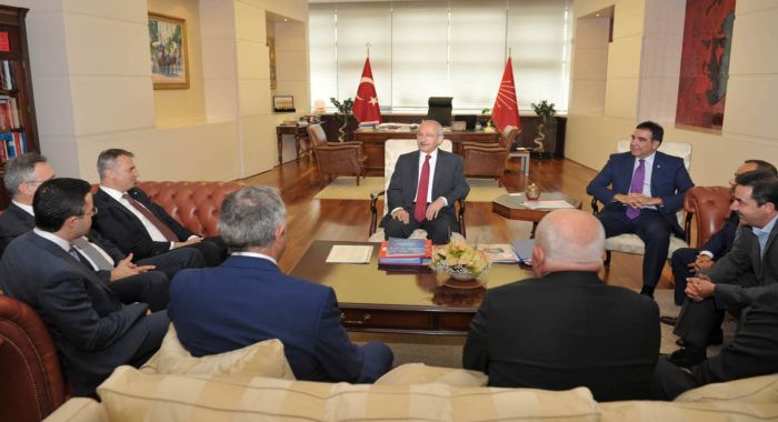 Fikret Orman&#039;dan Kılıçdaroğlu&#039;na ziyaret