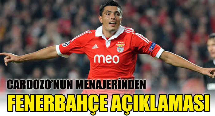 Cardozo'nun menajerinden Fenerbahçe açıklaması Cardozo'nun menajerinden Fenerbahçe açıklaması